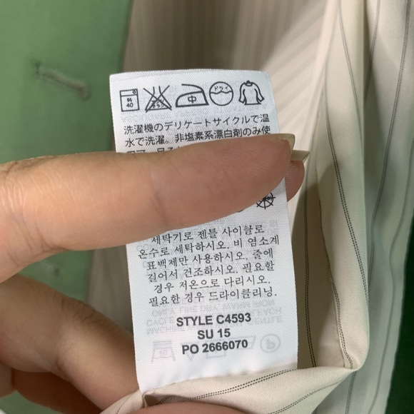 J Crew NEW olive green swing poplin trench coat 6 - Picture 3 of 8